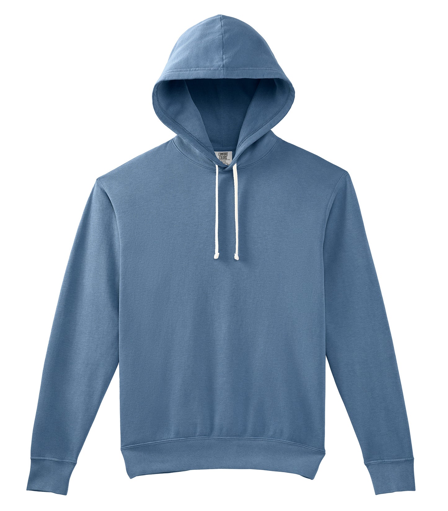 COMFORT COLORS® LIGHTWEIGHT FLEECE HOODED SWEATSHIRT.
