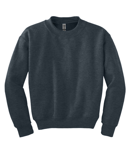 GILDAN® HEAVY BLEND™ CREWNECK YOUTH SWEATSHIRT.
