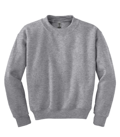 GILDAN® HEAVY BLEND™ CREWNECK YOUTH SWEATSHIRT.