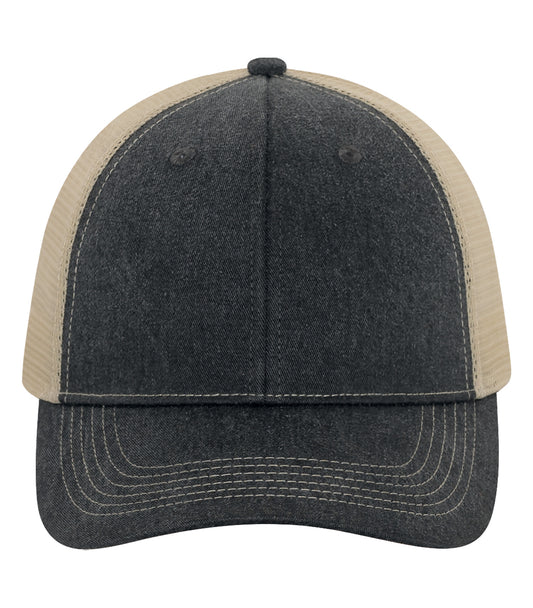 ATC™ PIGMENT DYED TRUCKER CAP.