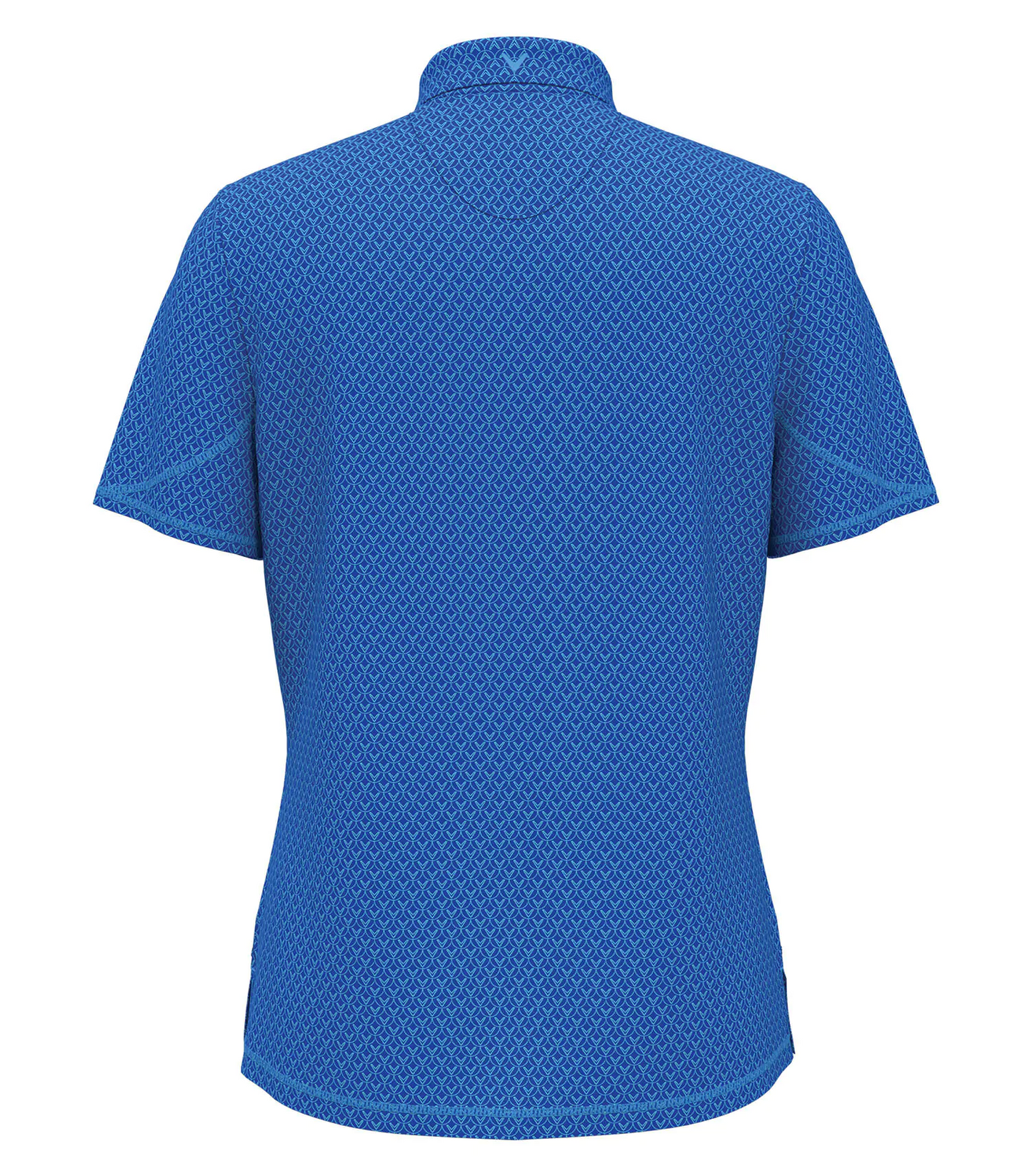 CALLAWAY ALL-OVER STITCHED CHEV LADIES’ POLO.
