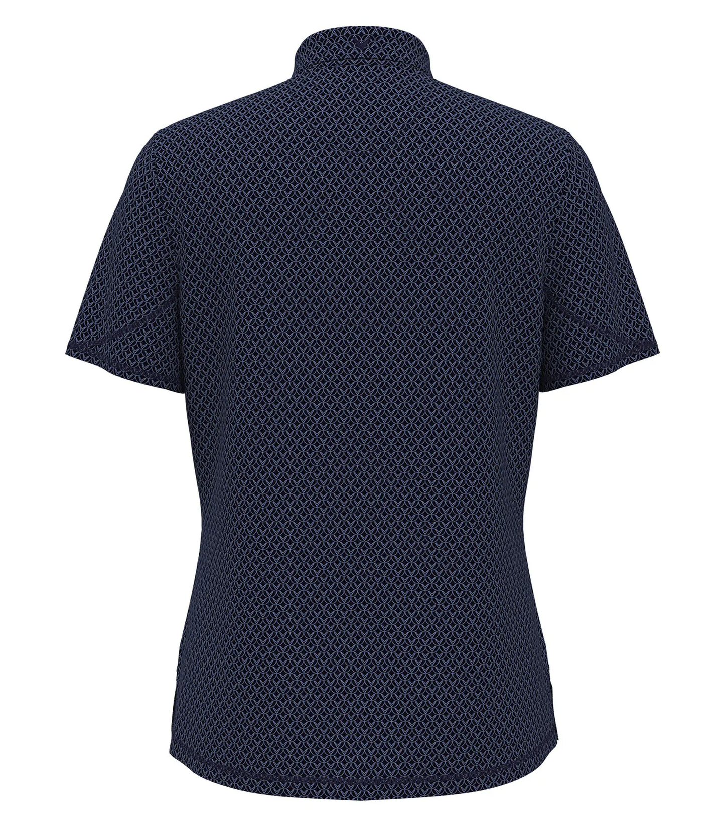 CALLAWAY ALL-OVER STITCHED CHEV LADIES’ POLO.