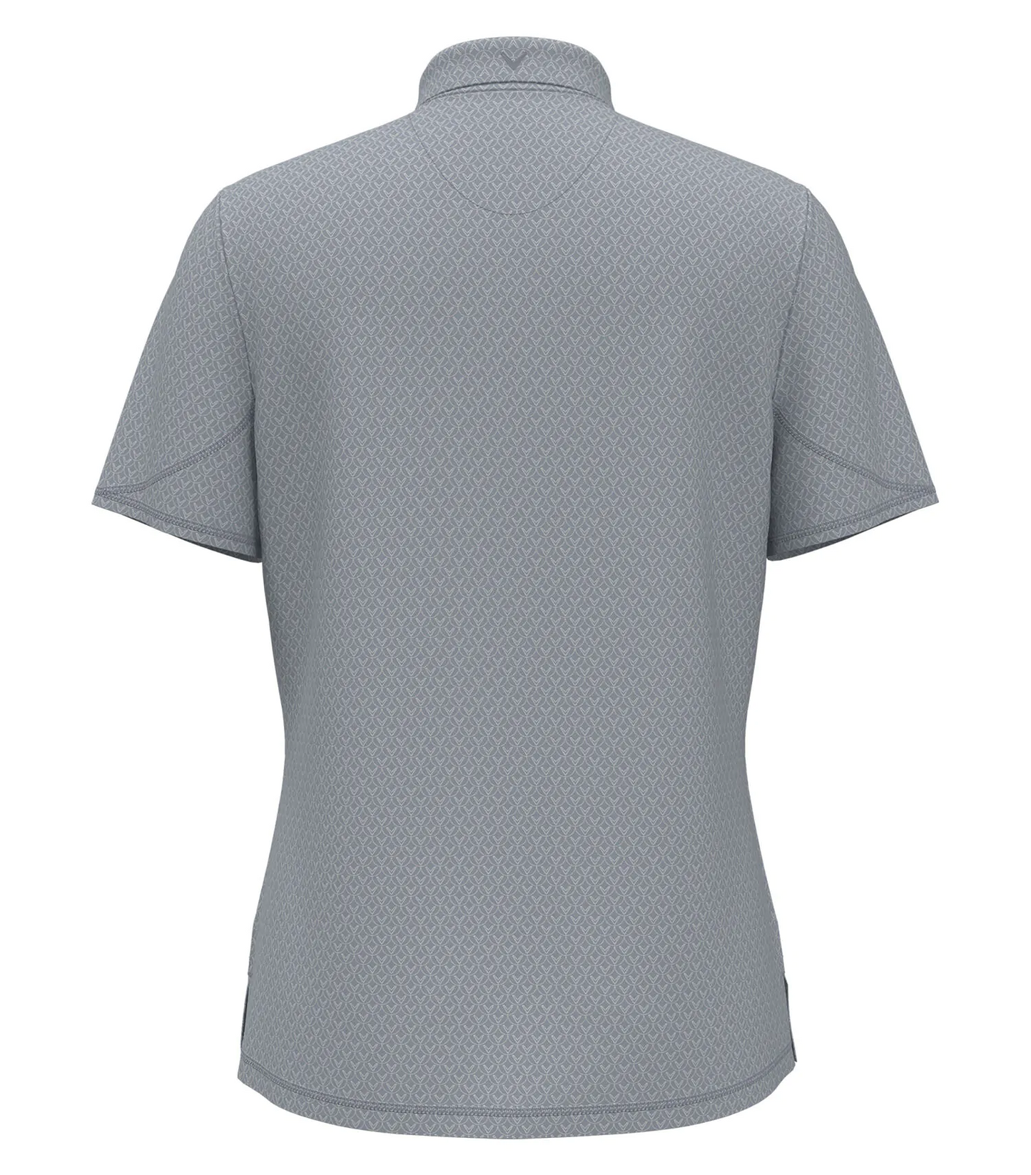 CALLAWAY ALL-OVER STITCHED CHEV LADIES’ POLO.