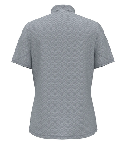CALLAWAY ALL-OVER STITCHED CHEV LADIES’ POLO.