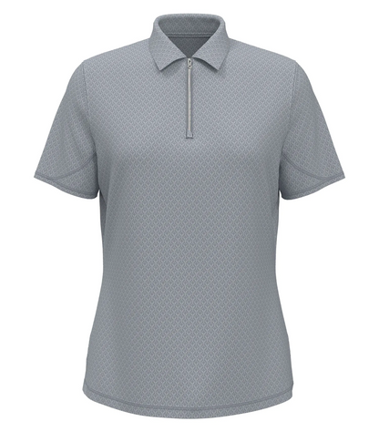 CALLAWAY ALL-OVER STITCHED CHEV LADIES’ POLO.