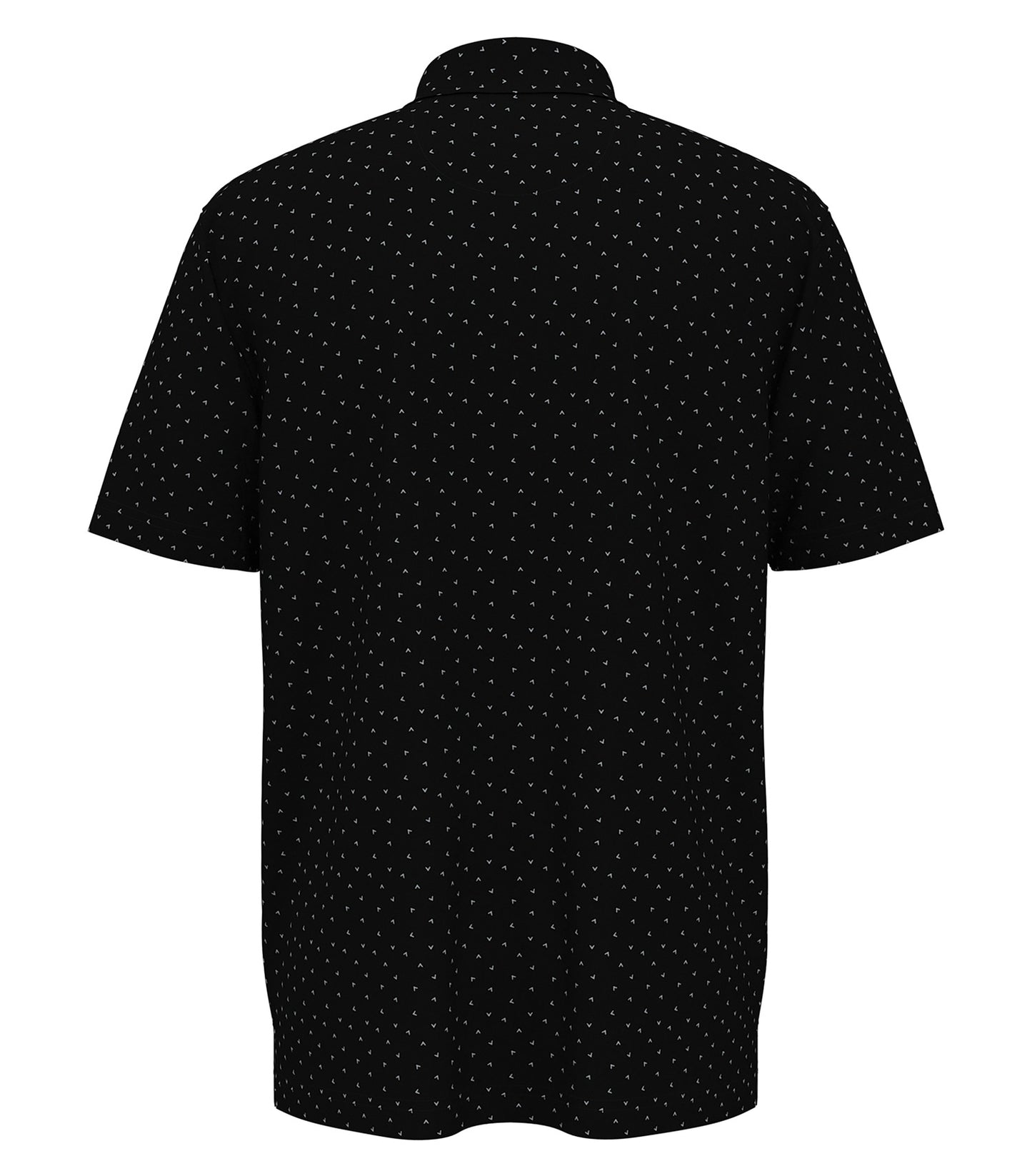CALLAWAY MICRO CHEV PRINT POLO.