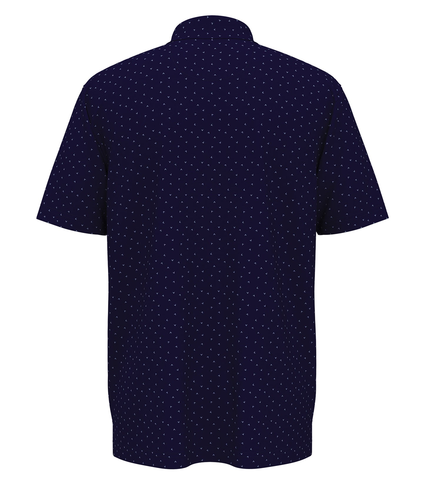 CALLAWAY MICRO CHEV PRINT POLO.