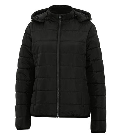 DRYFRAME® ESSENTIAL HOODED INSULATED LADIES' JACKET.