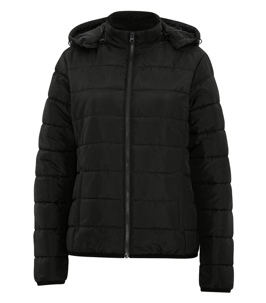 DRYFRAME® ESSENTIAL HOODED INSULATED LADIES' JACKET.