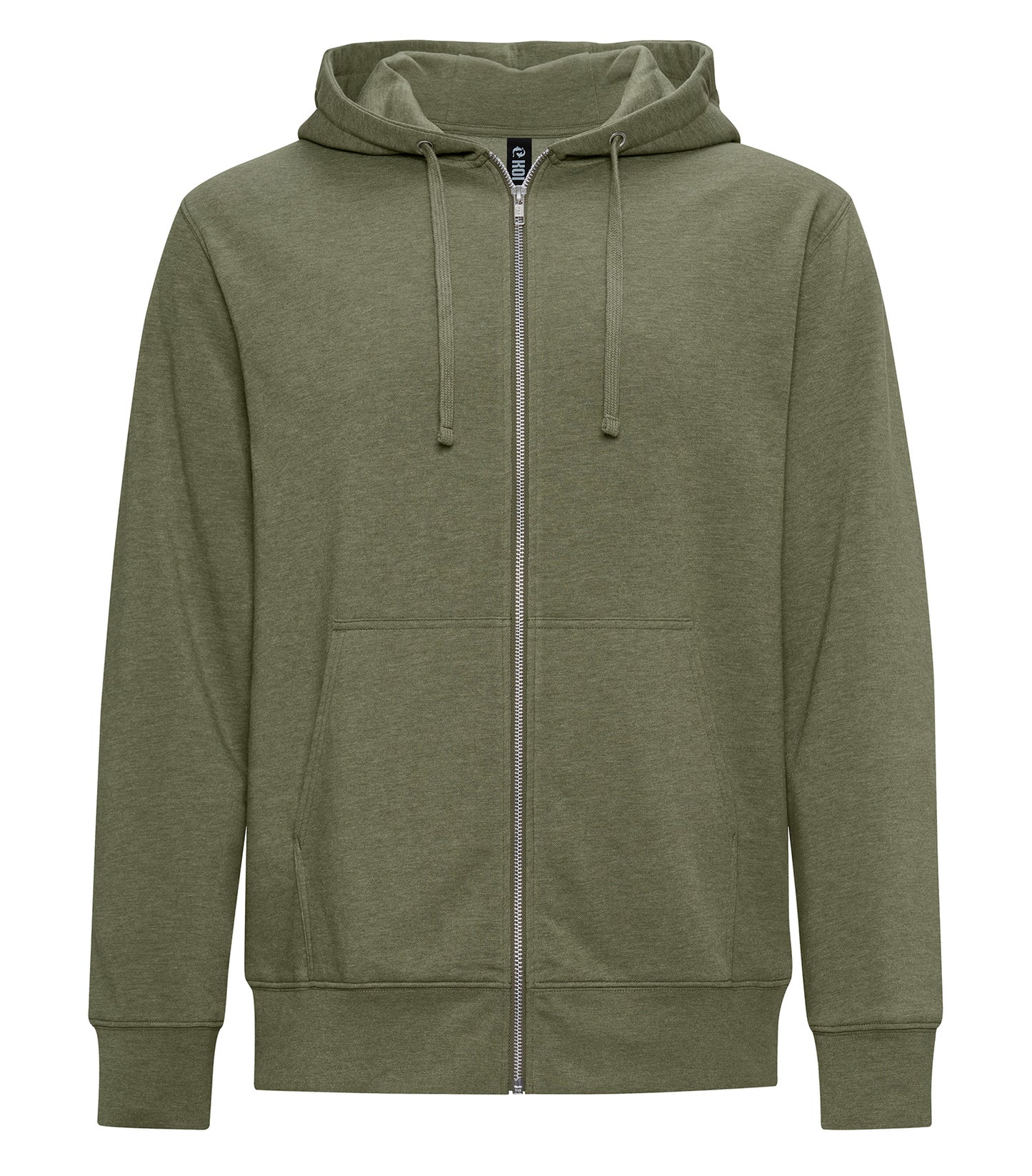 KOI® ELEMENT TRIBLEND FLEECE FULL ZIP HOOD.