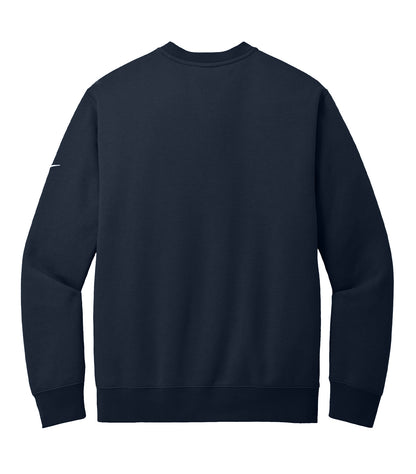 NIKE CLUB FLEECE SLEEVE SWOOSH CREW.