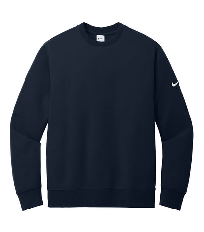 NIKE CLUB FLEECE SLEEVE SWOOSH CREW.