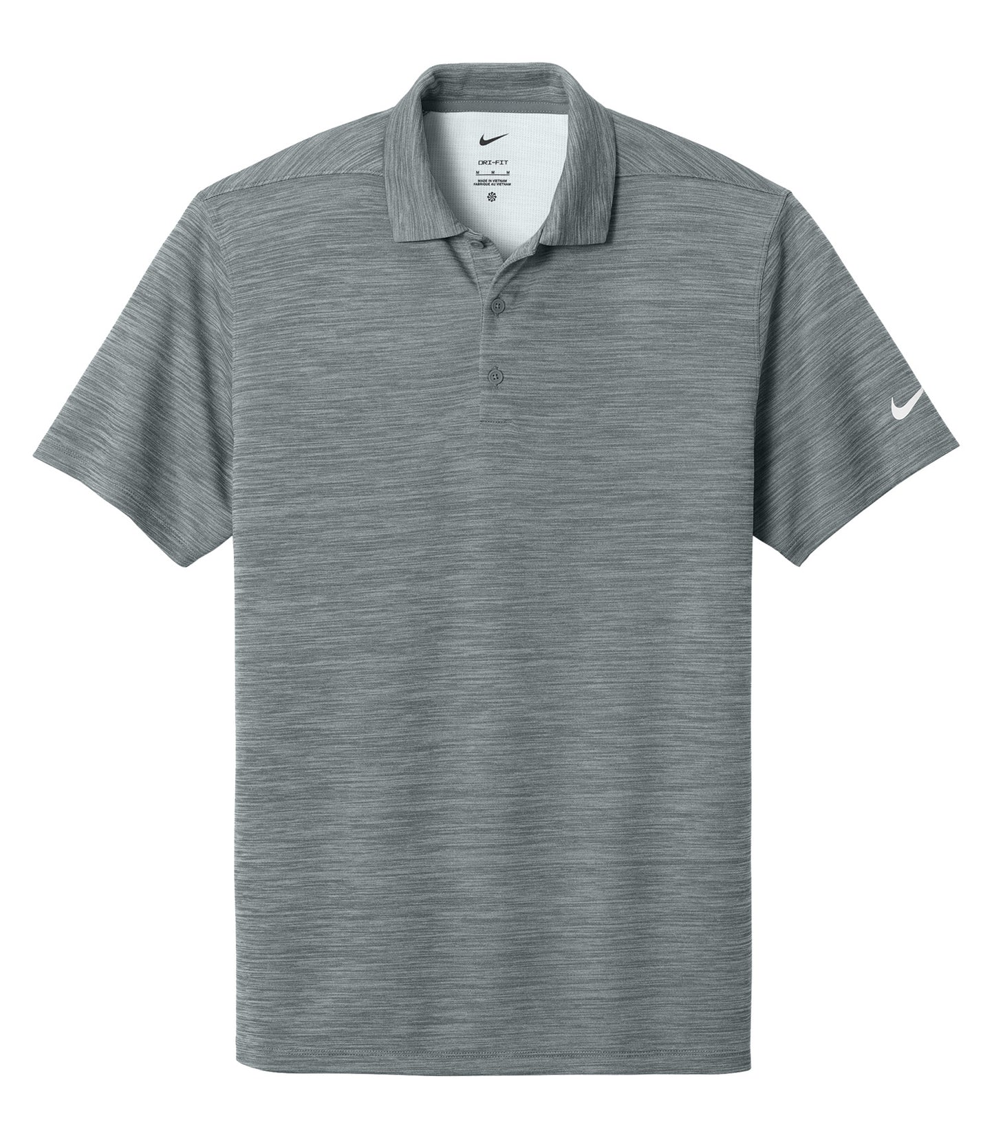 NIKE Dri-FIT STRIATED POLO.
