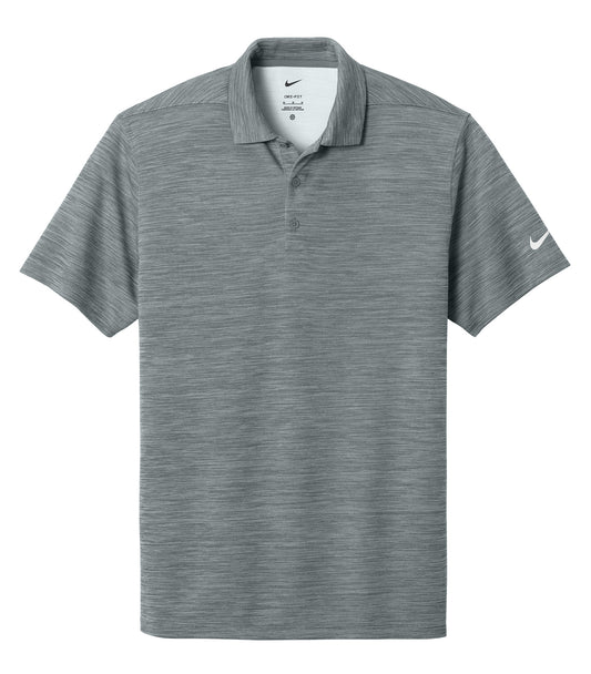 NIKE Dri-FIT STRIATED POLO.