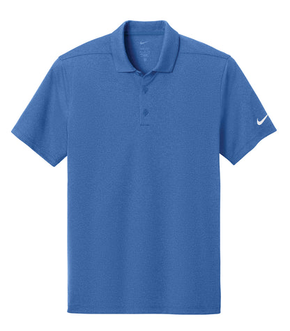 NIKE Dri-FIT SMOOTH HEATHER POLO.