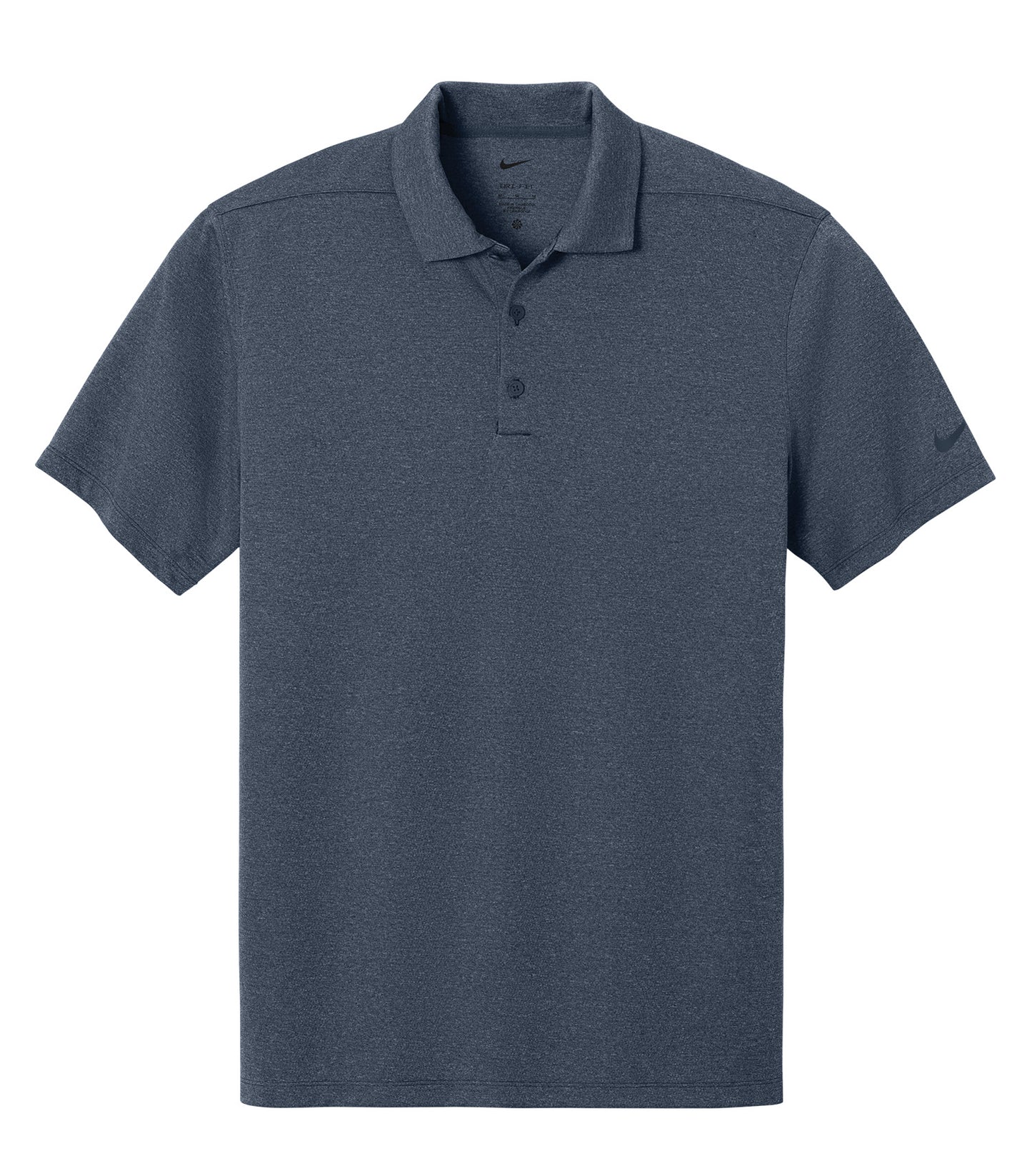 NIKE Dri-FIT SMOOTH HEATHER POLO.