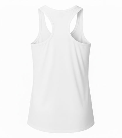KOI® ELEMENT TRIBLEND RACERBACK LADIES’ TANK.